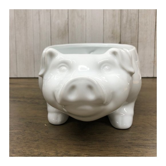 Fitz & Floyd Farmstead Home Pig Serve Bowl - Picture 7 of 8